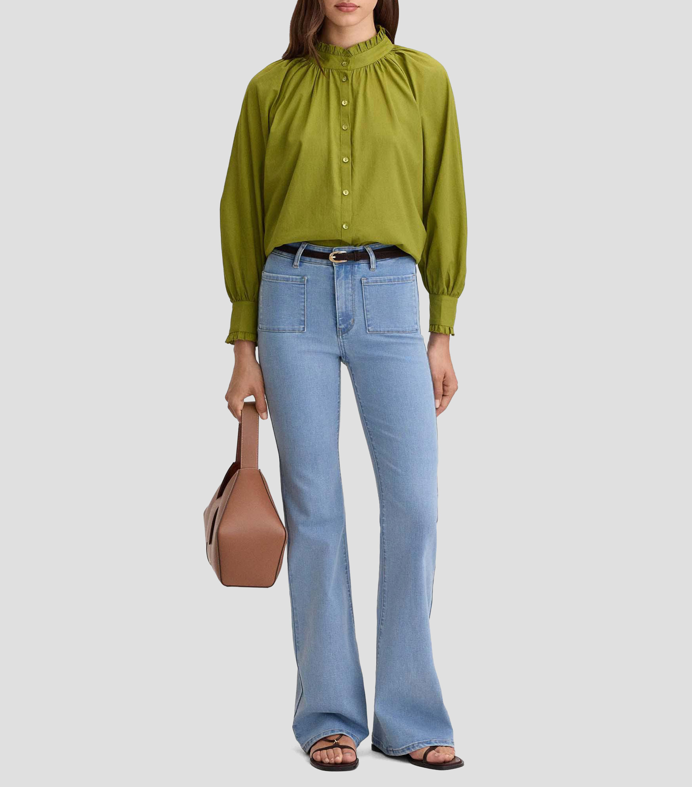 Jeans wideleg Mujer